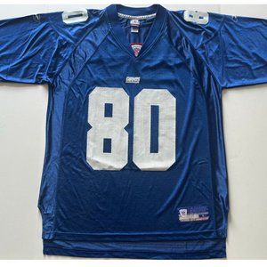 Reebok NFL Football Jersey New York Giants 80 Jeremy Shockey Men’s Large